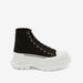 Alexander McQueen Tread Canvas Hightop Platform Sneakers