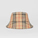 Burberry Vintage Check Technical Cotton Bucket Hat
