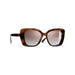 Chanel Square Sunglasses in Brown