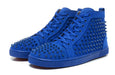 CHRISTIAN LOUBOUTIN  LOUIS SPIKES HIGH TOP SNEAKER MEN SIZE 43 - LuxurySnob