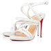 Christian Louboutin Cleissimo Heels in White