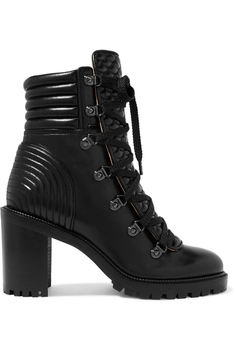 Christian Louboutin Mad Boot in Shiny Black