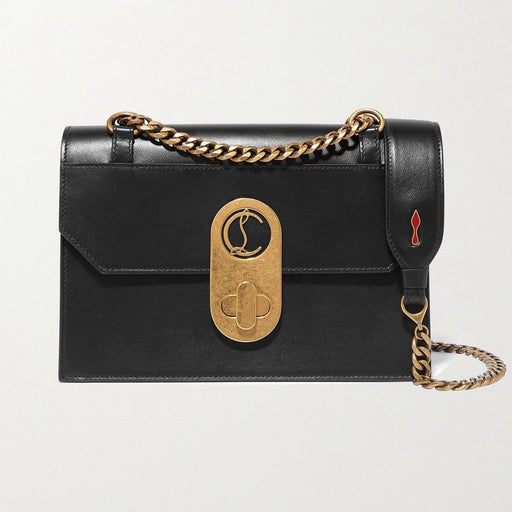 Christian Louboutin Small Elisa Leather Shoulder Bag