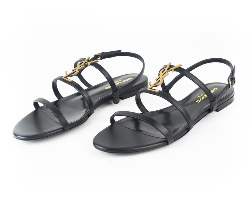 Saint Laurent Monogram Casandra Sandal