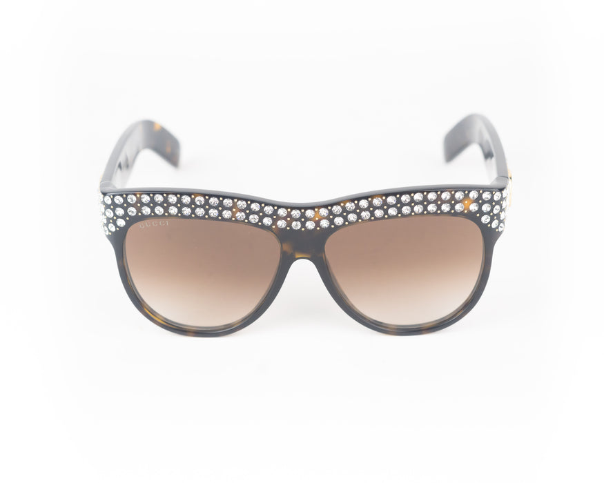 Gucci Embellished Hollywood Forever Sunglasses