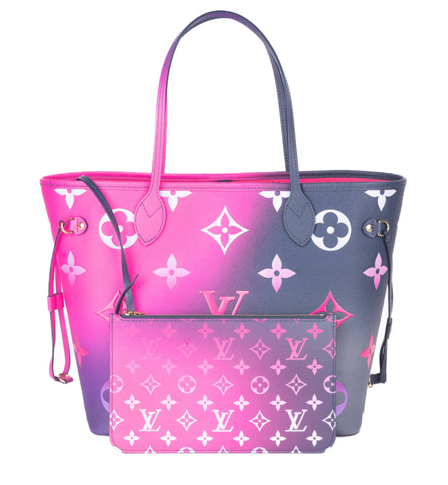 Louis Vuitton Neverfull MM in Midnight Fuchsia