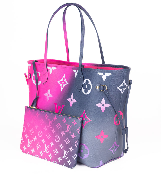 Louis Vuitton Neverfull MM in Midnight Fuchsia