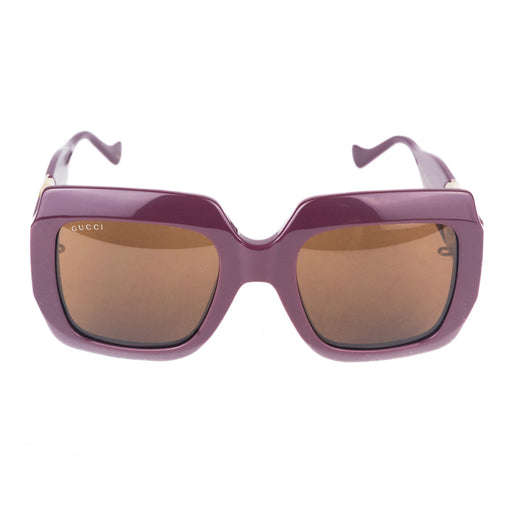 Gucci Acetate Square Sunglasses in Purple