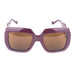 Gucci Acetate Square Sunglasses in Purple