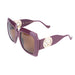 Gucci Acetate Square Sunglasses in Purple