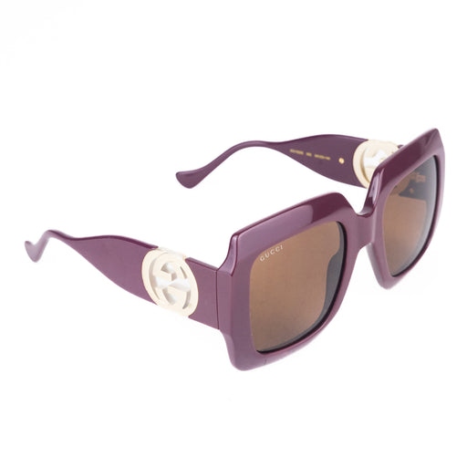 Gucci Acetate Square Sunglasses in Purple