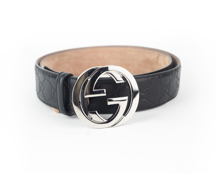 Gucci Signature Leather Belt