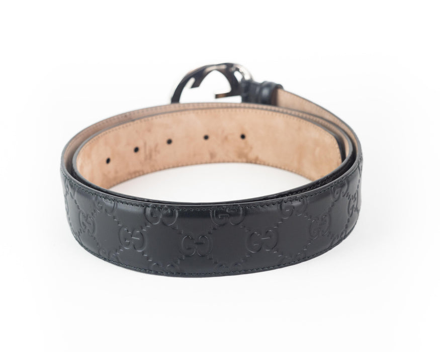 Gucci Signature Leather Belt