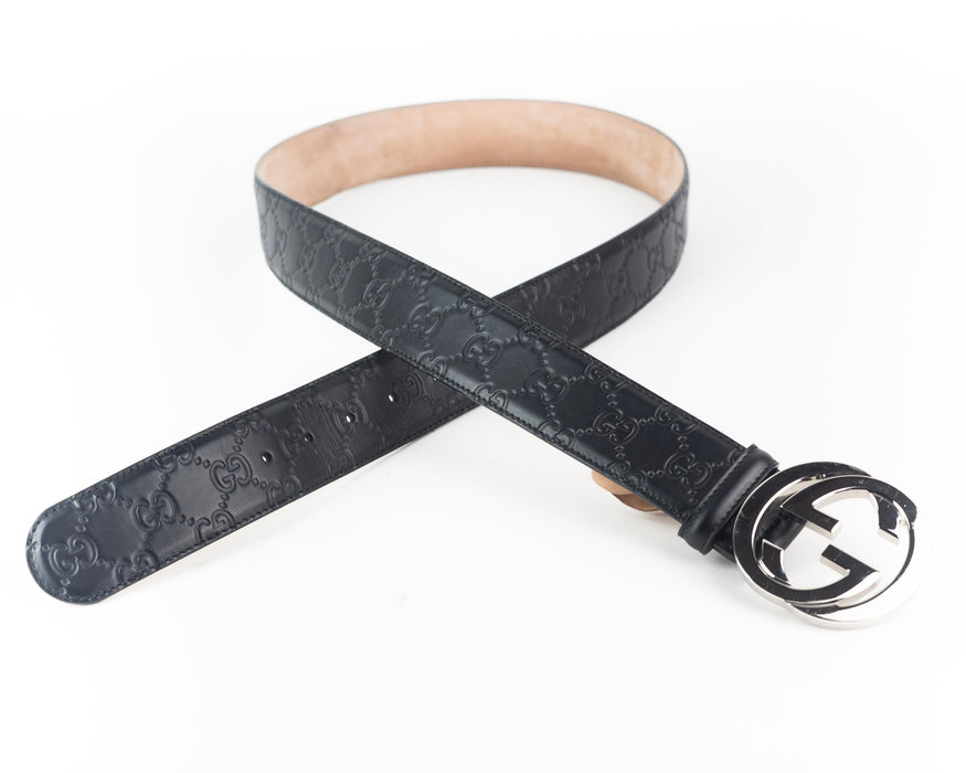 Gucci Signature Leather Belt