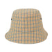 Burberry Micro Check Bucket Hat 