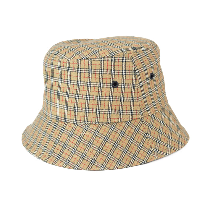 Burberry Micro Check Bucket Hat 