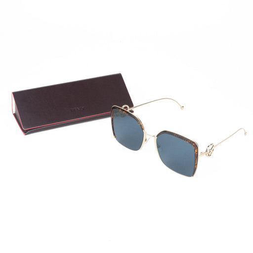 Fendi FF Blue Lens Sunglasses