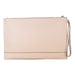 Fendi Large Flat Pouch in Pink Leather