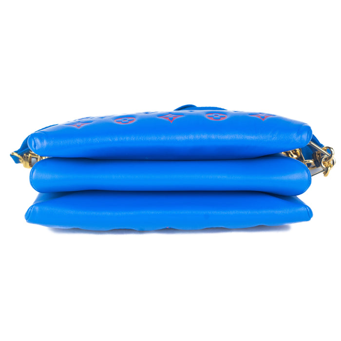Louis Vuitton Coussin PM Blue and Red
