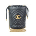 Gucci GG Marmont Mini Bucket Bag in Black