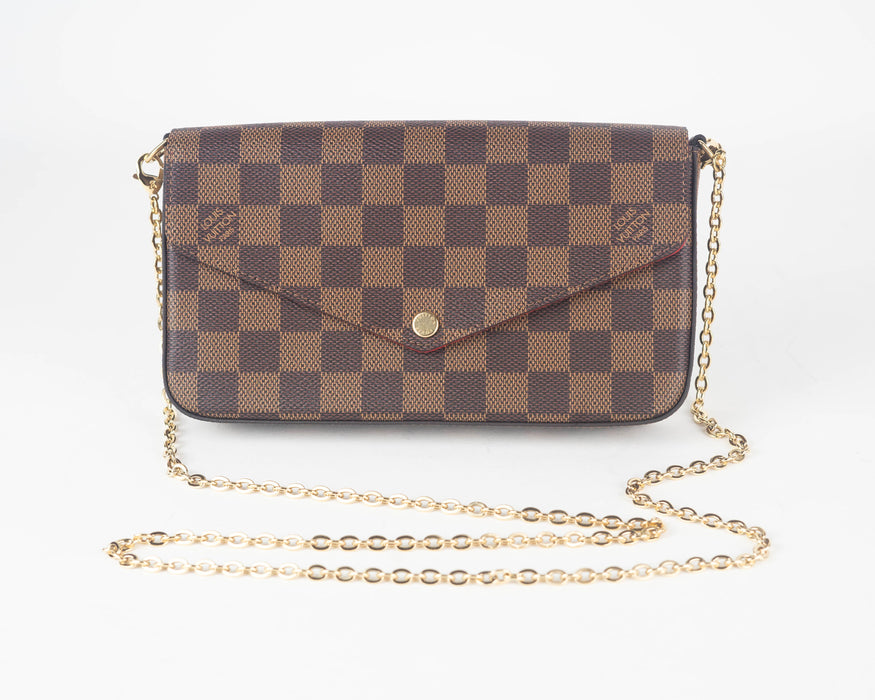 Louis Vuitton Felicie Pochette in Damier