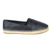 Dior Granville Espadrilles in Black Embossed Lambskin