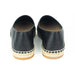 Dior Granville Espadrilles in Black Embossed Lambskin