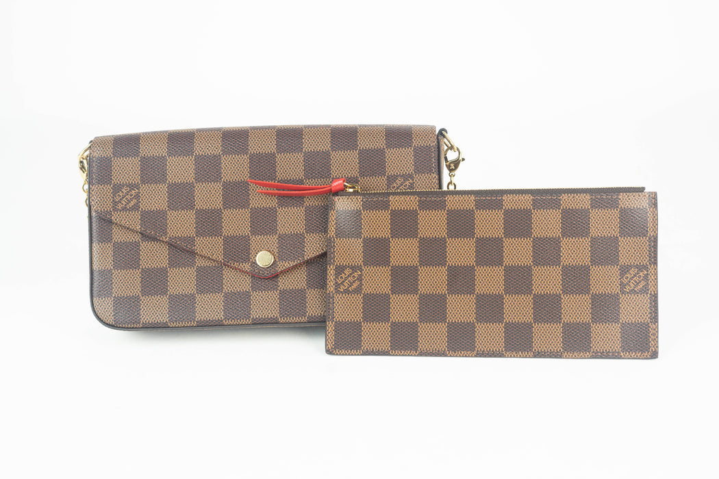 Louis Vuitton Felicie Pochette in Damier