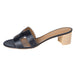 Hermes Oasis Sandal in Black