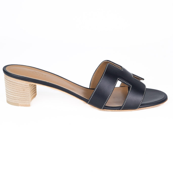 Hermes Oasis Sandal in Black