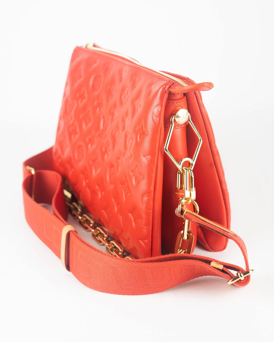 Louis Vuitton Coussin PM in Red