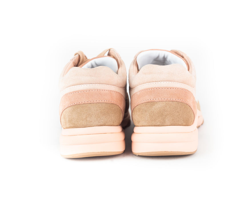 Chanel Pink Suede Sneakers