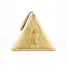 Saint Laurent Metallic Gold Pyramid Box Bag