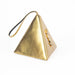 Saint Laurent Metallic Gold Pyramid Box Bag