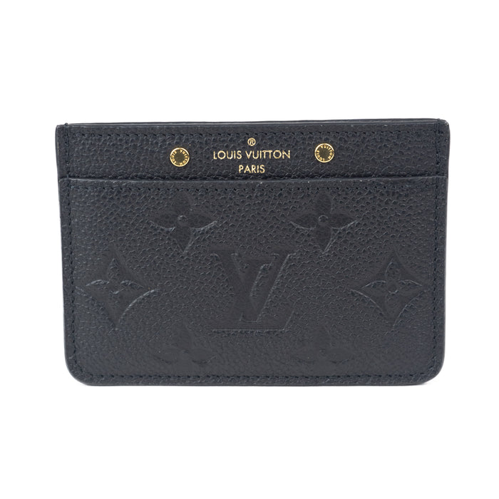 Louis Vuitton Card Holder in Monogram Empreinte leather