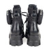Prada Leather Zip Combat boots