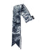 Dior Toile De Jouy Scarf deep blue