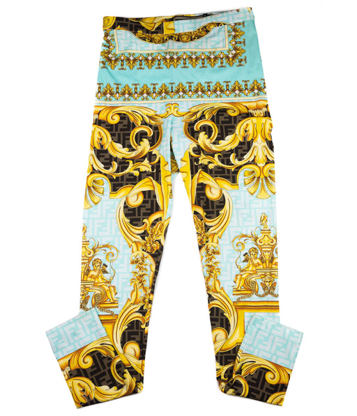 Fendi Fendace Baroque Leggings