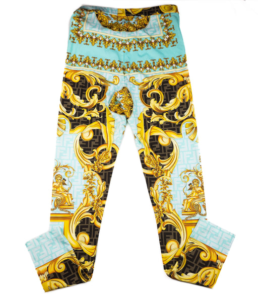 Fendi Fendace Baroque Leggings