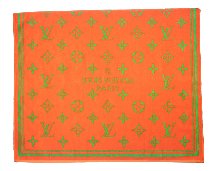 Louis Vuitton Vuittamines Monogram Beach Towel (Hard to find)