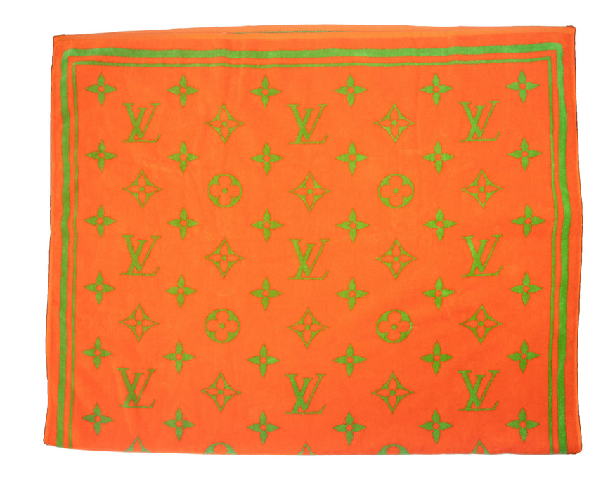 Louis Vuitton Vuittamines Monogram Beach Towel (Hard to find)