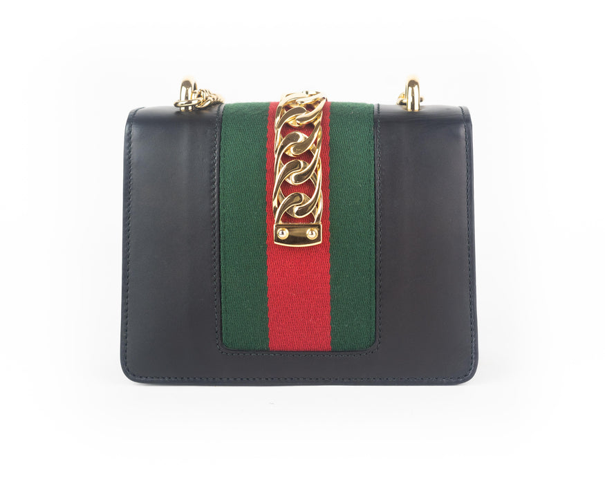 Gucci Sylvie Mini Leather Bag