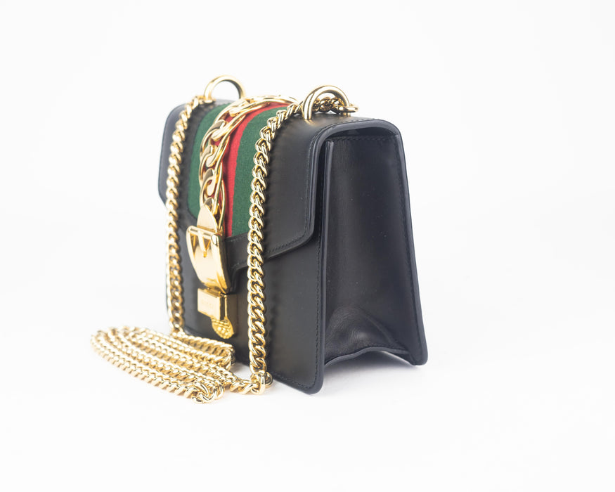 Gucci Sylvie Mini Leather Bag