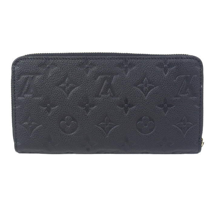 Louis Vuitton Clemence Wallet Monogram Empreinte Leather