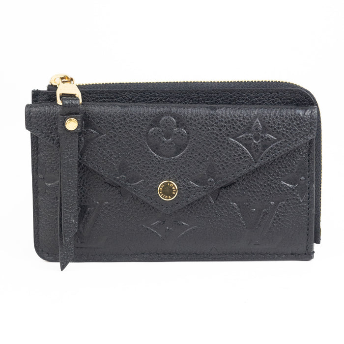 Louis Vuitton Card Holder Rector Verso Monogram Empreinte Leather 