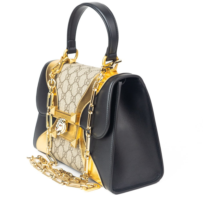 Gucci Osiride small GG top handle bag