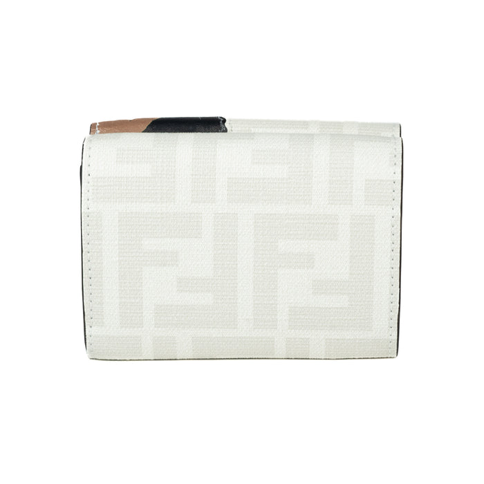 Fendi Micro Trifold Fabric Wallet