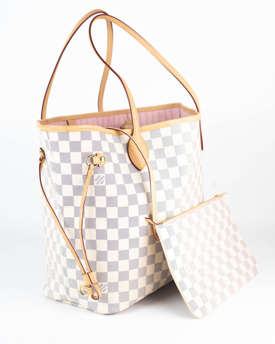 Louis Vuitton Neverfull MM Rose Ballerine