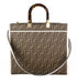 Fendi Medium Sunshine Tote in FF Glazed Fabric