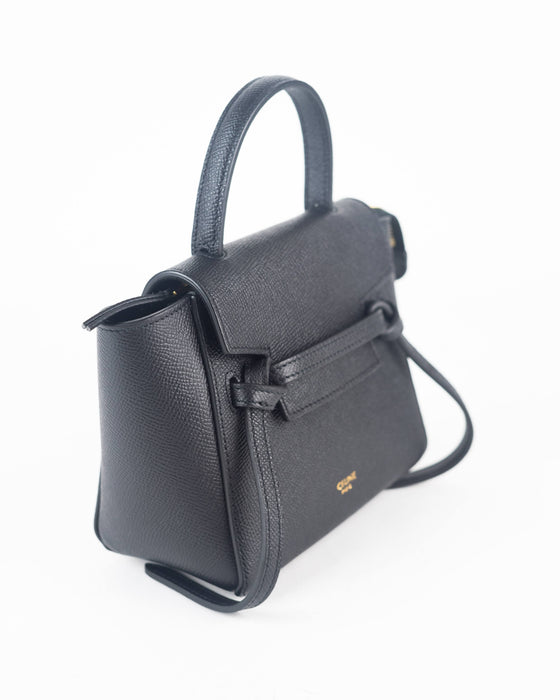 Celine Pico Belt Bag in Grained Calfskin